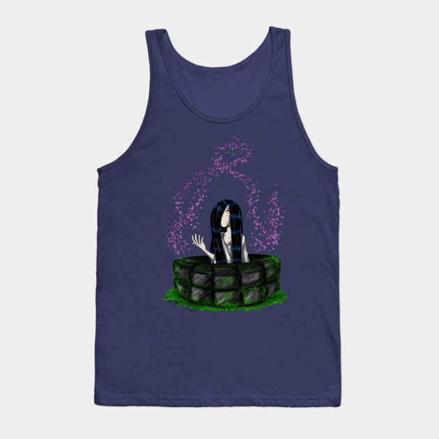 Sadako in Spring Tank Top by Trainerbang